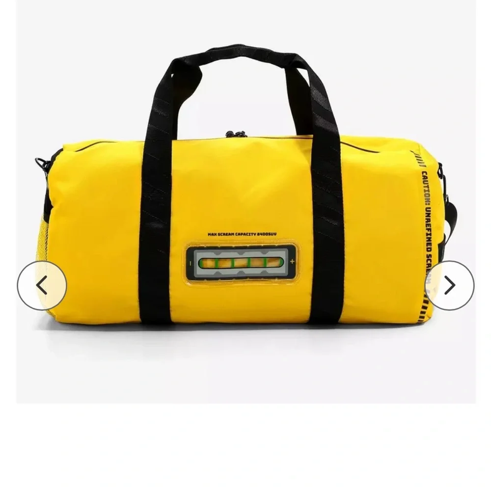HP🎊🎊Disney Pixar Monsters, Inc. Scare Canister Duffel Bag - BoxLunch Exclusi… - Picture 4 of 10